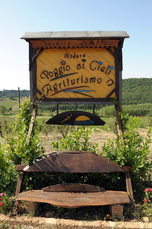 Agriturismo Podere Poggio Ai Cieli San Gimignano Exterior foto